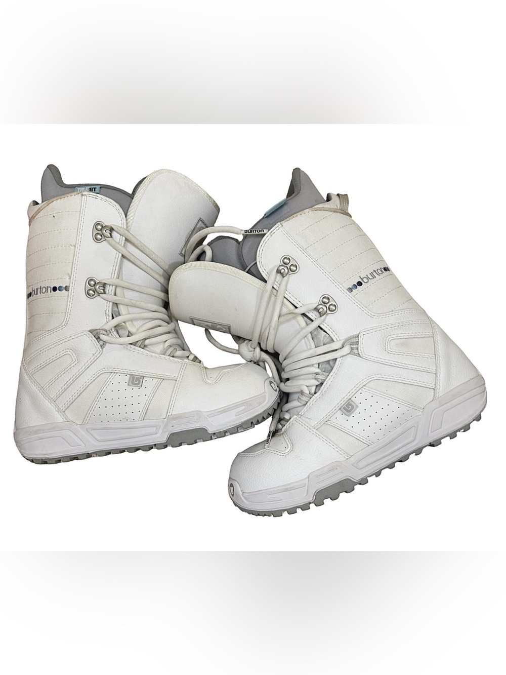 Burton Women's White Snowboard Boots - Lace-Up Support - Picture 3 of 11